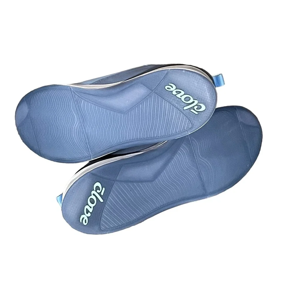 Clove Nursing Men’s Blue Classic Night Shift Lace Up Stretch Shoes 10.5 NWOB